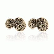 Cufflinks no. 73 double old gilded