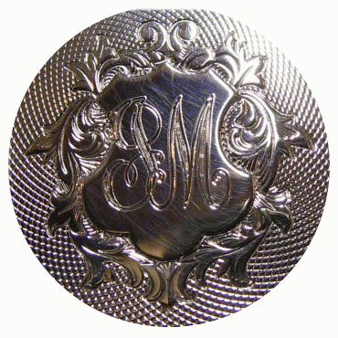 Bunad silver Engraving on the purse clasp