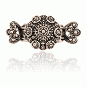 Bunad silver Hair accessories no. 21 old gilded