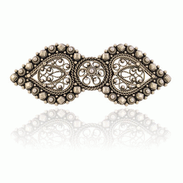 Bunad silver Hair accessories no. 28 old gilded