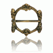 Horn ring no. 4 old gilded