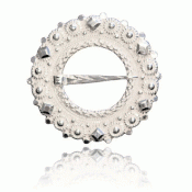 Bunad silver Ripple rings
