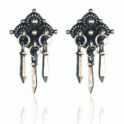 Earrings no. 23 old gilded