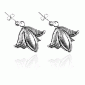 Bunad silver Earrings no. 46