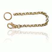 Bunad silver Security chain no. 1 gilded