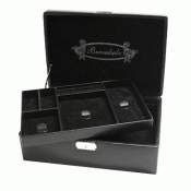 Bunad silver Brooch box black